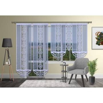 Hotová záclona F186 panel ažura