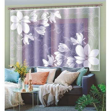 Hotová záclona F136 Magnolie
