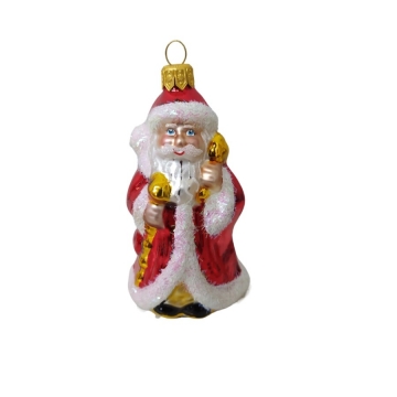 Vánoční baňka Mikuláš V93 8cm